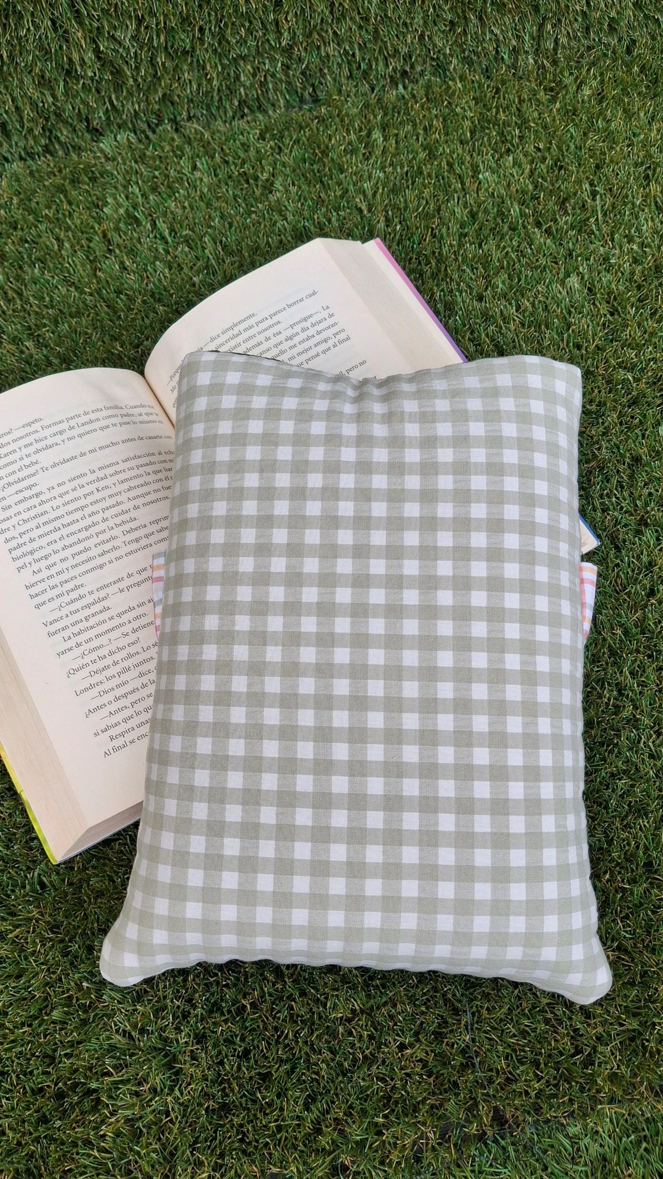 Célula para livro acolchoada feita à mão – photo 4